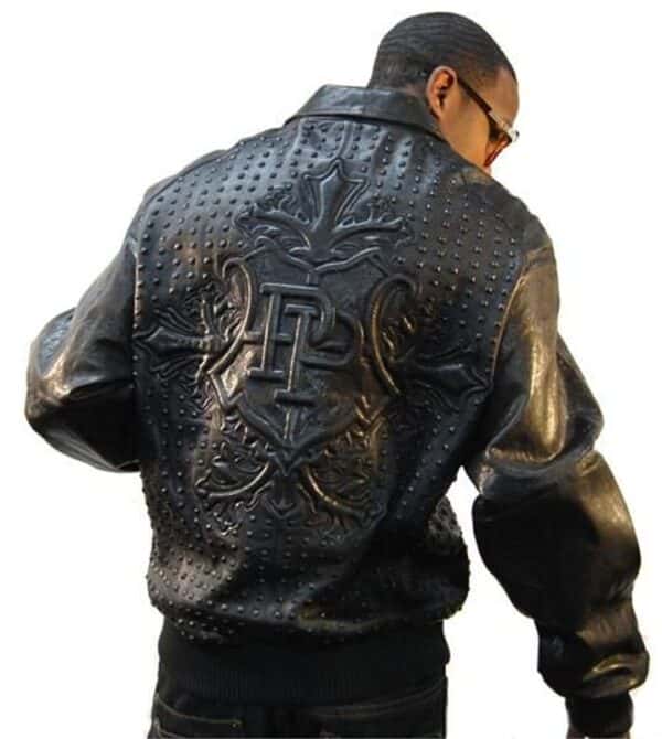 Pelle Pelle Embossed Leather Jacket | Pellepelle.us